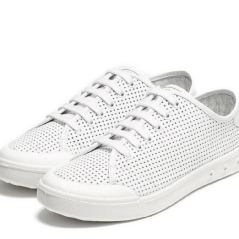 NIB! Rag & Bone Standard Issue Lace Up Sneakers in White. - Picture 4 of 9